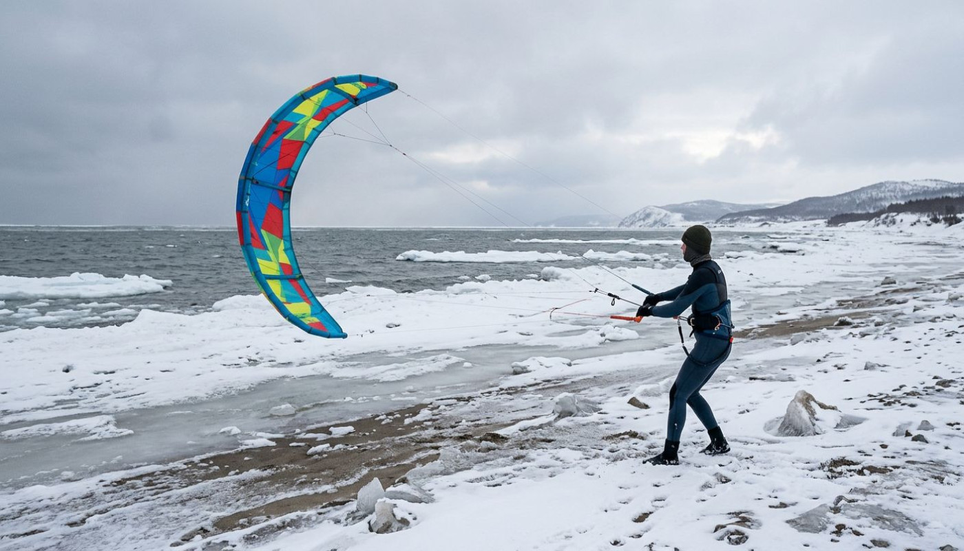 Tipps für das Kitesurfen, SUP und Wingfoilen im Winter