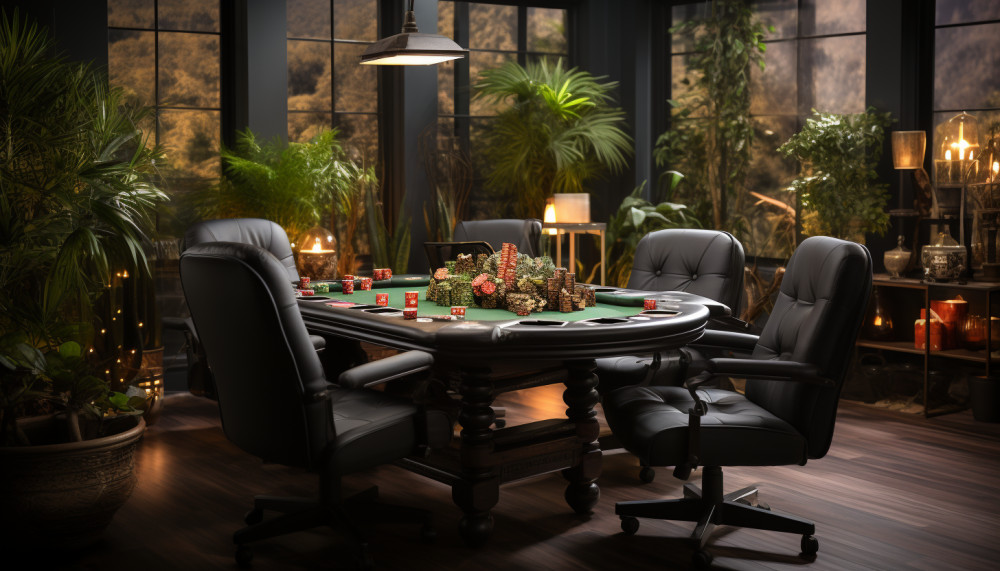 Warum sollte man seinen Wohnbereich mit Pokertafeln dekorieren ?